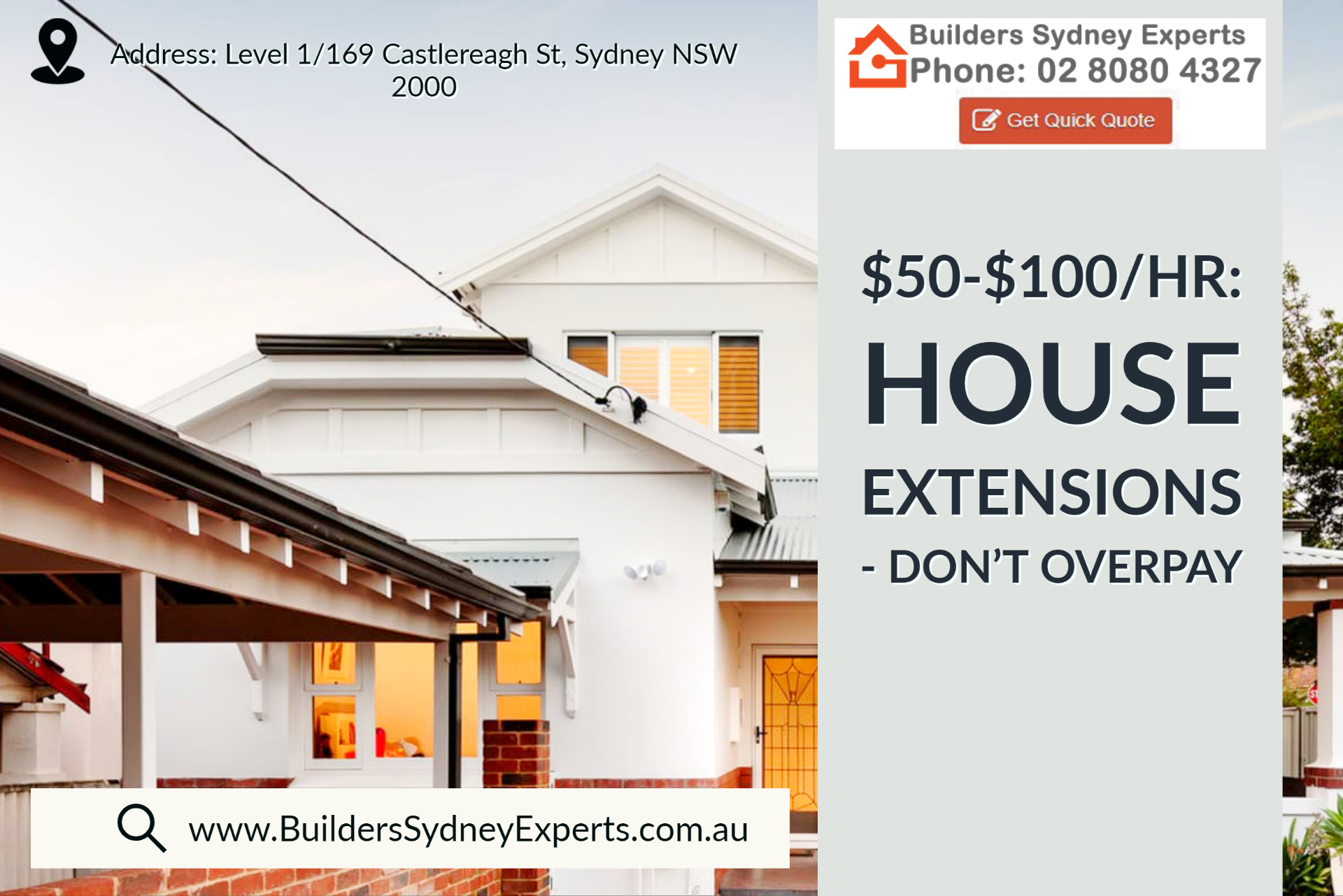 City of Sydney Council  Bungalow Remodel Before And After 